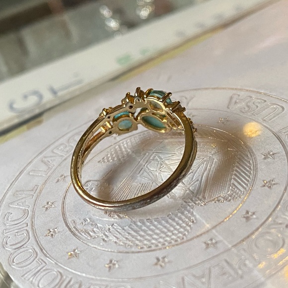 Anthropologie Genuine stone ring - Picture 2 of 2